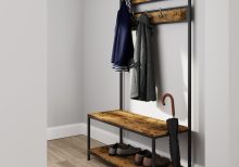 Bala Coat Rack in Rustic Oak