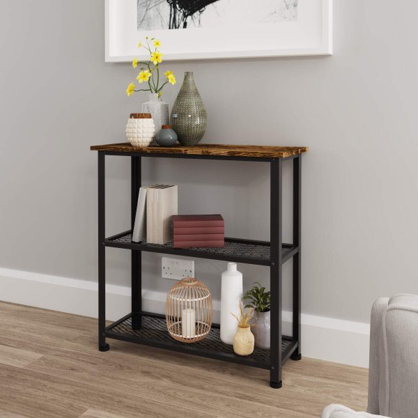 Bala Shoe Rack in Rustic Oak