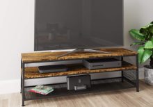 Bala TV Stand in Rustic Oak