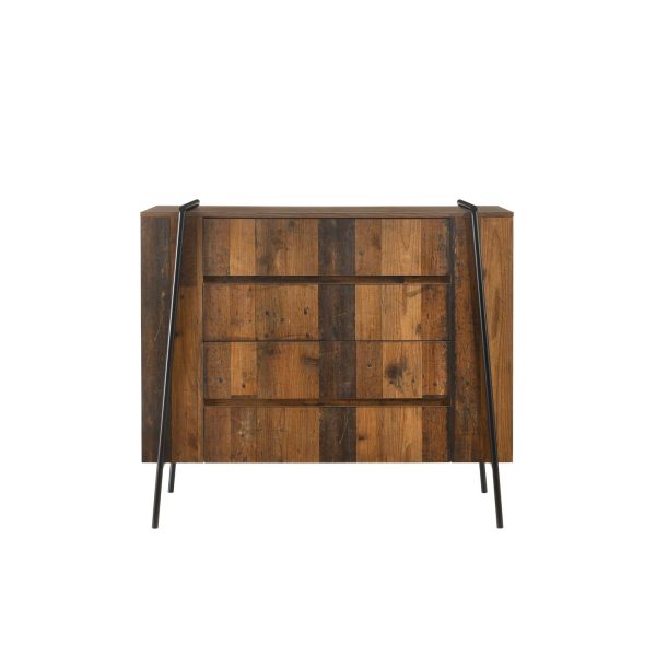 Abbey Chest of 4 Drawers in Rustic Oak - Image 3