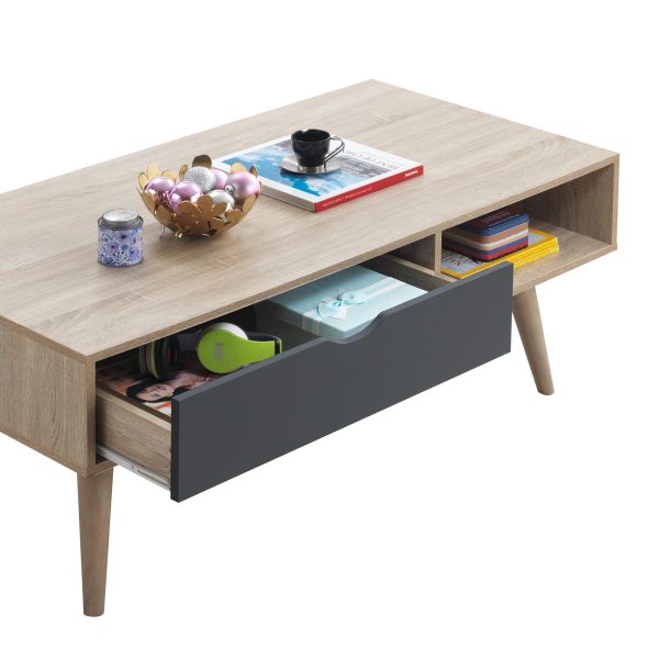 Alford 1 Drawer Coffee Table - Image 2