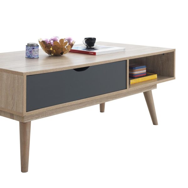 Alford 1 Drawer Coffee Table - Image 3