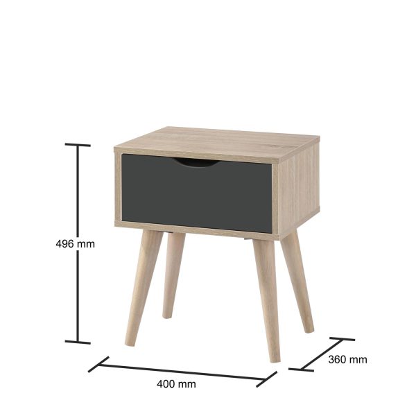 Alford 1 Drawer Lamp Table - Image 5