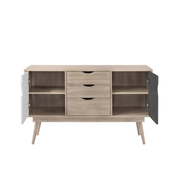 Alford 2 Sideboard with 2 Doors & 3 Drawers - Image 7