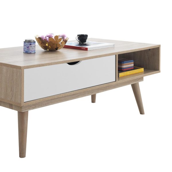 Alford 1 Drawer Coffee Table - Image 4