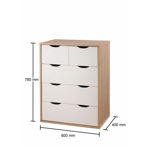 Alton 3+2 Drawer Chest - Image 5