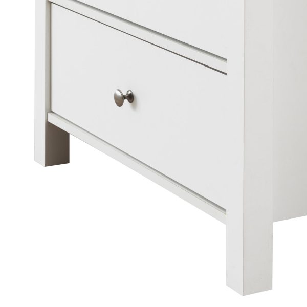 Astbury 3 Drawer Chest in White and Oak - Image 7