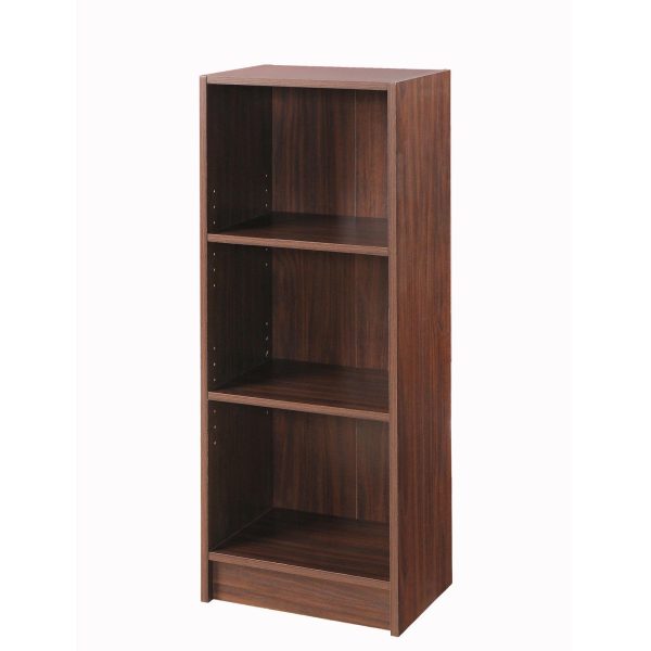 Essentials Medium Narrow Bookcase in Walnut