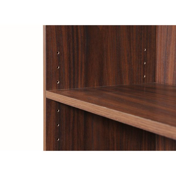 Essentials Medium Narrow Bookcase in Walnut - Image 2