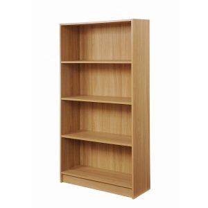 Essentials Tall Bookcase in Yellow Oak