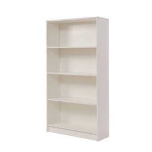 Essentials Tall Bookcase in White