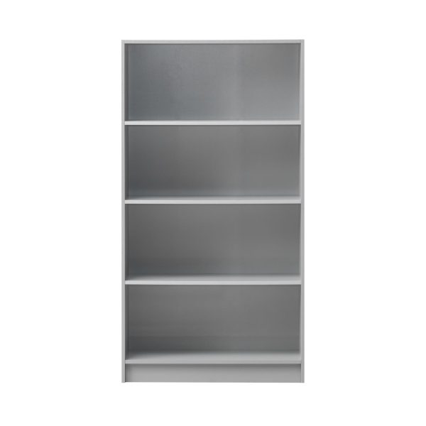 Essentials Tall Bookcase in Grey - Image 3