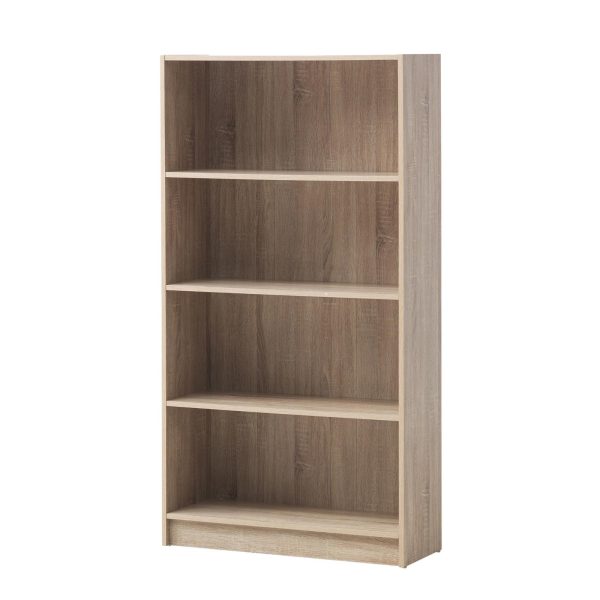 Essentials Tall Bookcase in Oak - Image 3