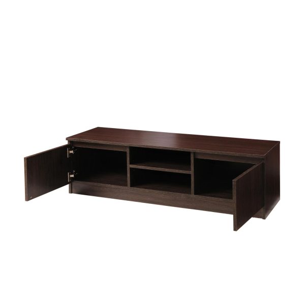 Essentials 120cm TV Cabinet in Dark Oak - Image 3