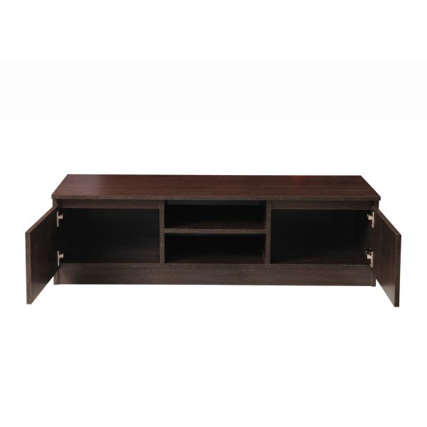 Essentials 120cm TV Cabinet in Dark Oak - Image 6