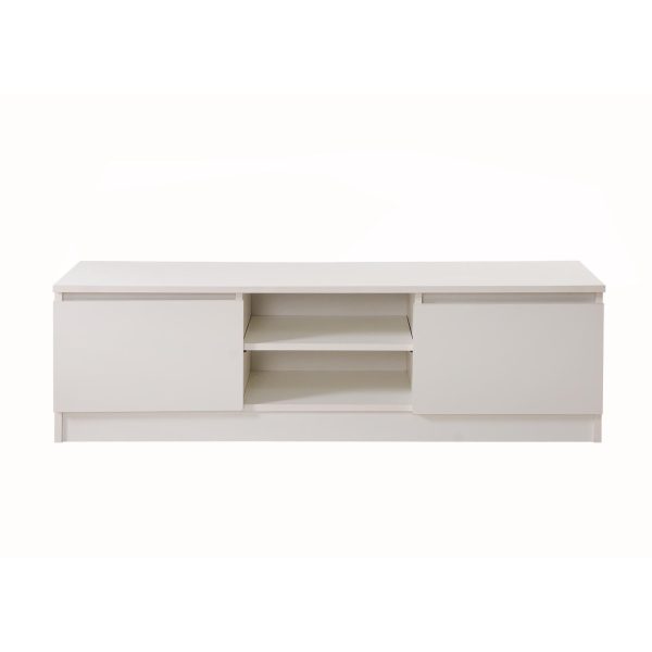 Essentials 120cm TV Cabinet in White