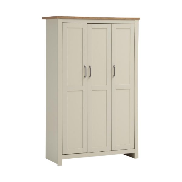 Lisbon 2 Piece Set - 3 Door Wardrobe and 1 Drw Bedside - Image 3