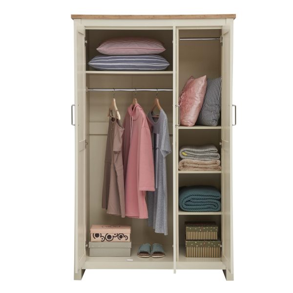 Lisbon 2 Piece Set - 3 Door Wardrobe and 1 Drw Bedside - Image 4