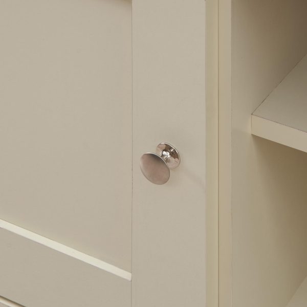 Lisbon TV Unit 2 Doors 1 Shelf in Cream and Oak - Image 10