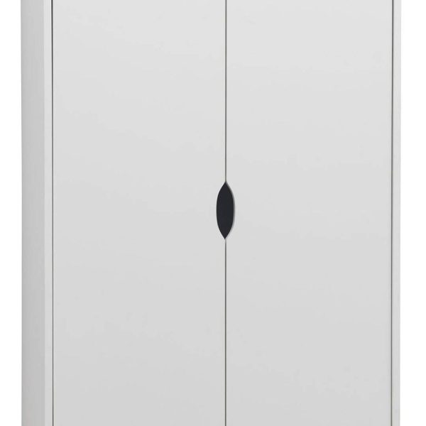 Pulford 2 Door Wardrobe with 2 Drawers in White - Image 4