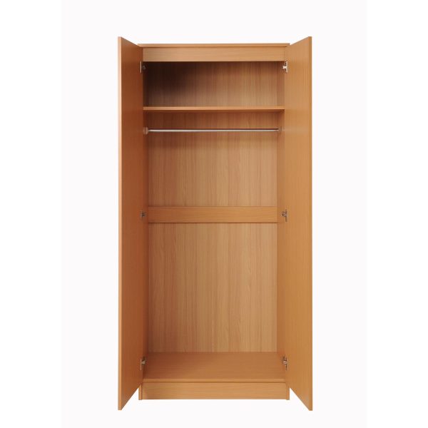 Rio Costa 2 Door Wardrobe in Beech - Image 4