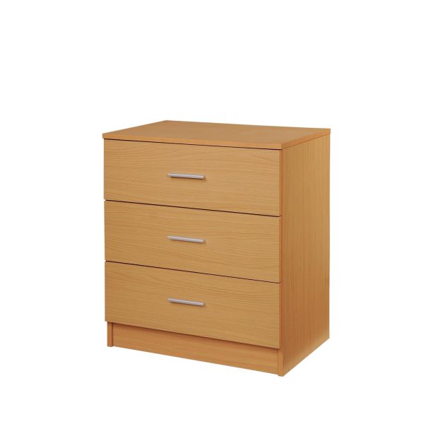 Rio Costa 3 Drawer Chest in Beech - Image 3