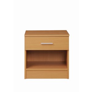 Rio Costa Nightstand with 1 Drawer in Beech