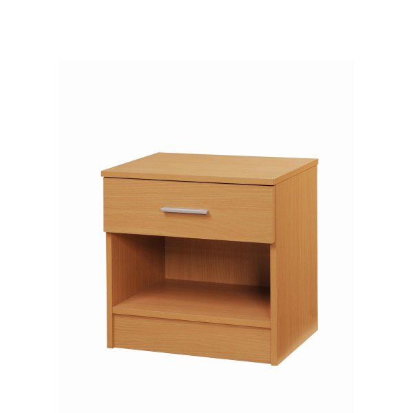 Rio Costa Nightstand with 1 Drawer in Beech - Image 2