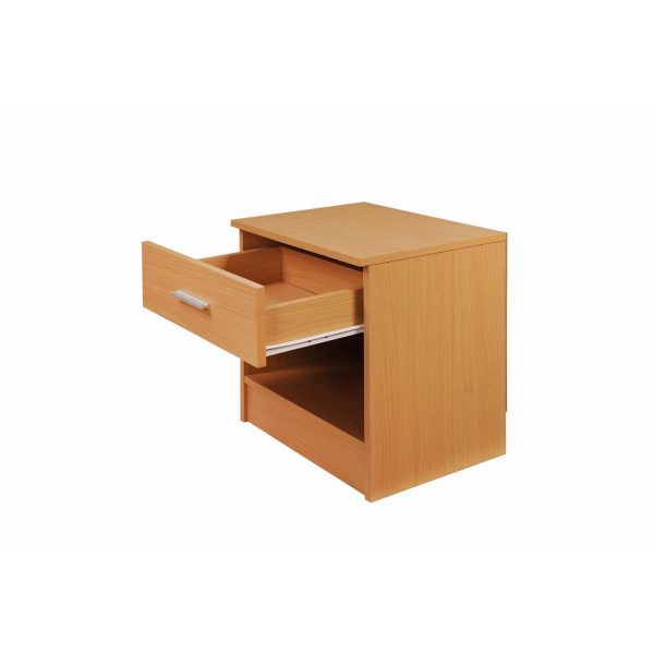 Rio Costa Nightstand with 1 Drawer in Beech - Image 3