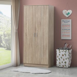 Rio Costa 2 Door Wardrobe in Sonoma Oak