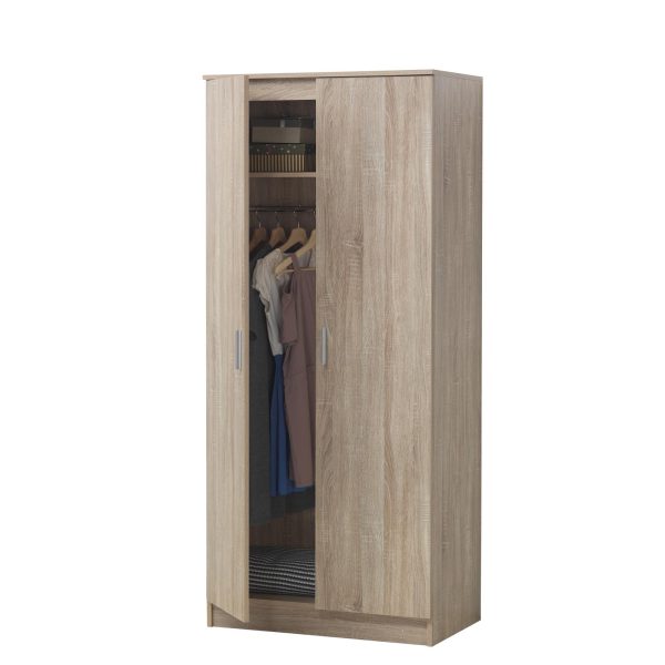 Rio Costa 2 Door Wardrobe in Sonoma Oak - Image 3