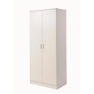 Rio Costa 2 Door Wardrobe in White