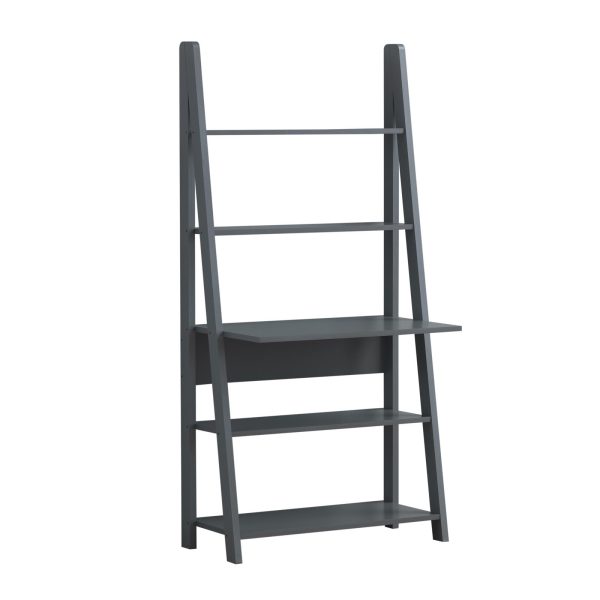 Riva Ladder Desk in Dark Grey - Image 2