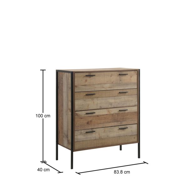 Stretton 4 Drawer Chest - Image 2