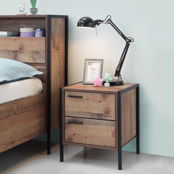 Stretton 2 Drawer bedside table