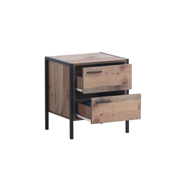 Stretton 2 Drawer bedside table - Image 6