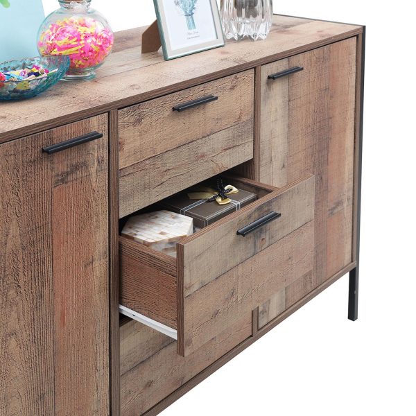 Stretton 2 Door 3 Drawer Sideboard - Image 2