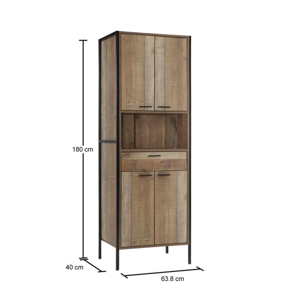 Stretton Tall storage cabinet - Image 4